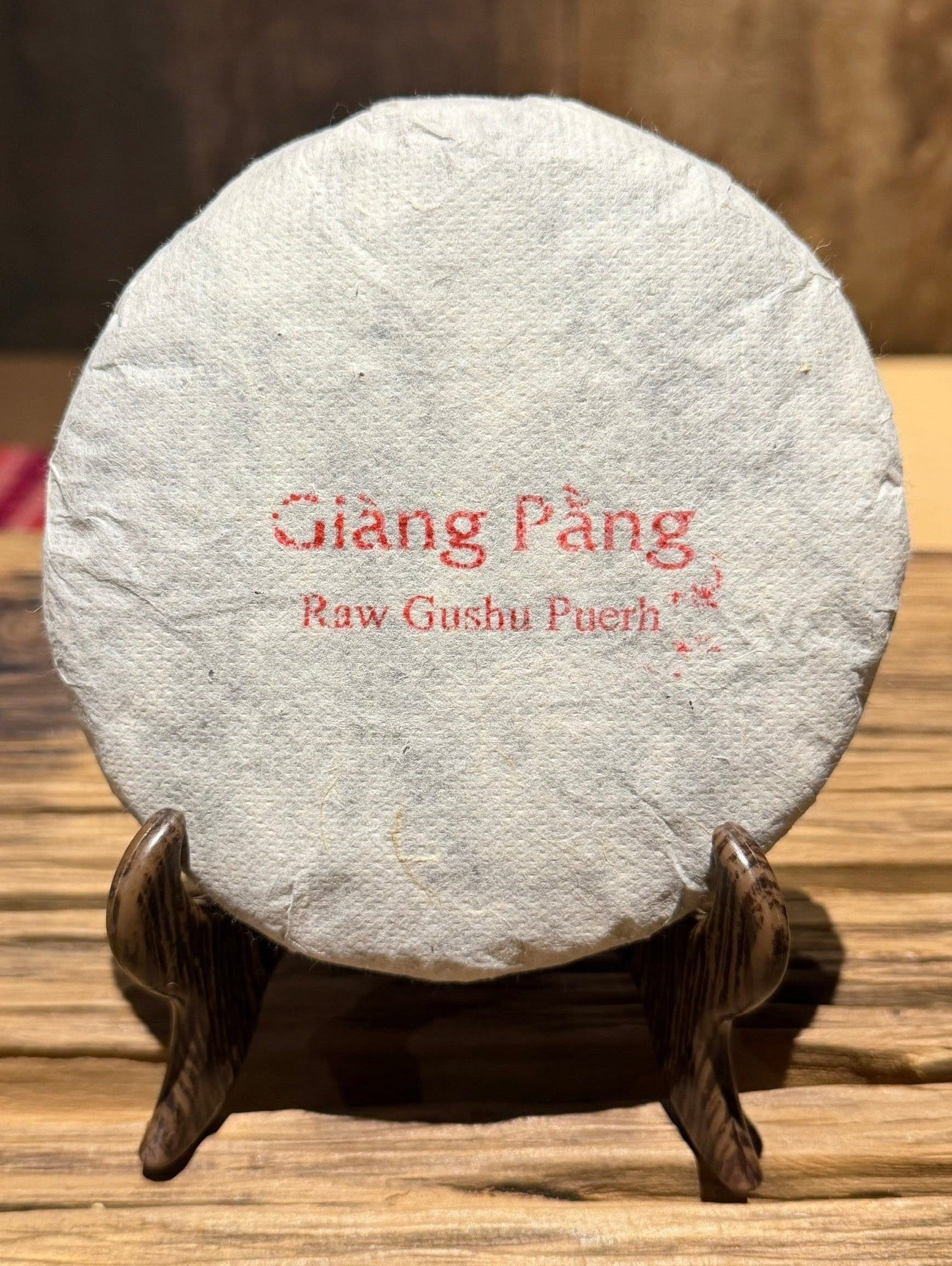 Raw Gushu Puerh Giàng Pằng, Spring 2025
